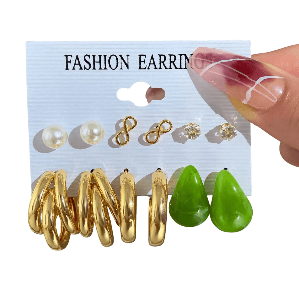Vintage Hoop Earrings Sets, Multiple Designs, Lightweight, Zinc Alloy, Geometric Shapes, Timeless Style, Perfect for Everyday or Special Occasions