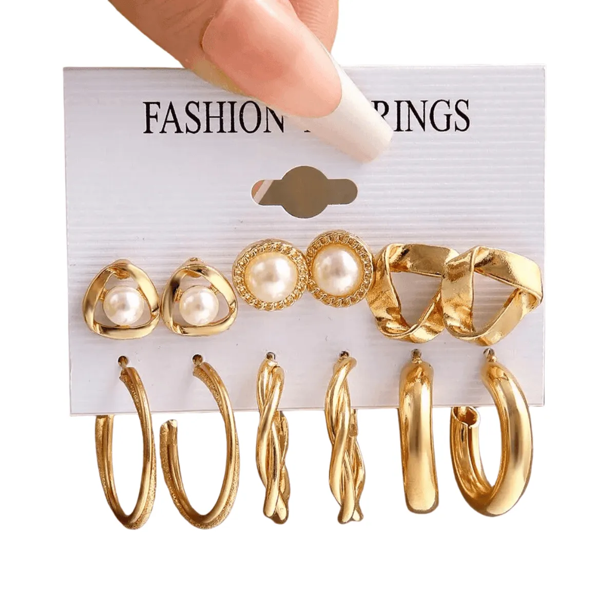 Vintage Hoop Earrings Sets, Multiple Designs, Lightweight, Zinc Alloy, Geometric Shapes, Timeless Style, Perfect for Everyday or Special Occasions