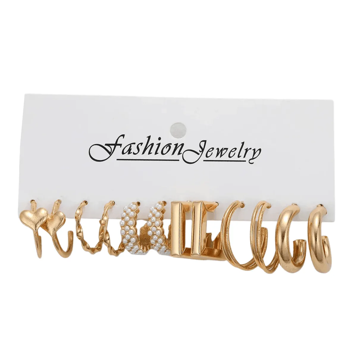Vintage Hoop Earrings Sets, Multiple Designs, Lightweight, Zinc Alloy, Geometric Shapes, Timeless Style, Perfect for Everyday or Special Occasions