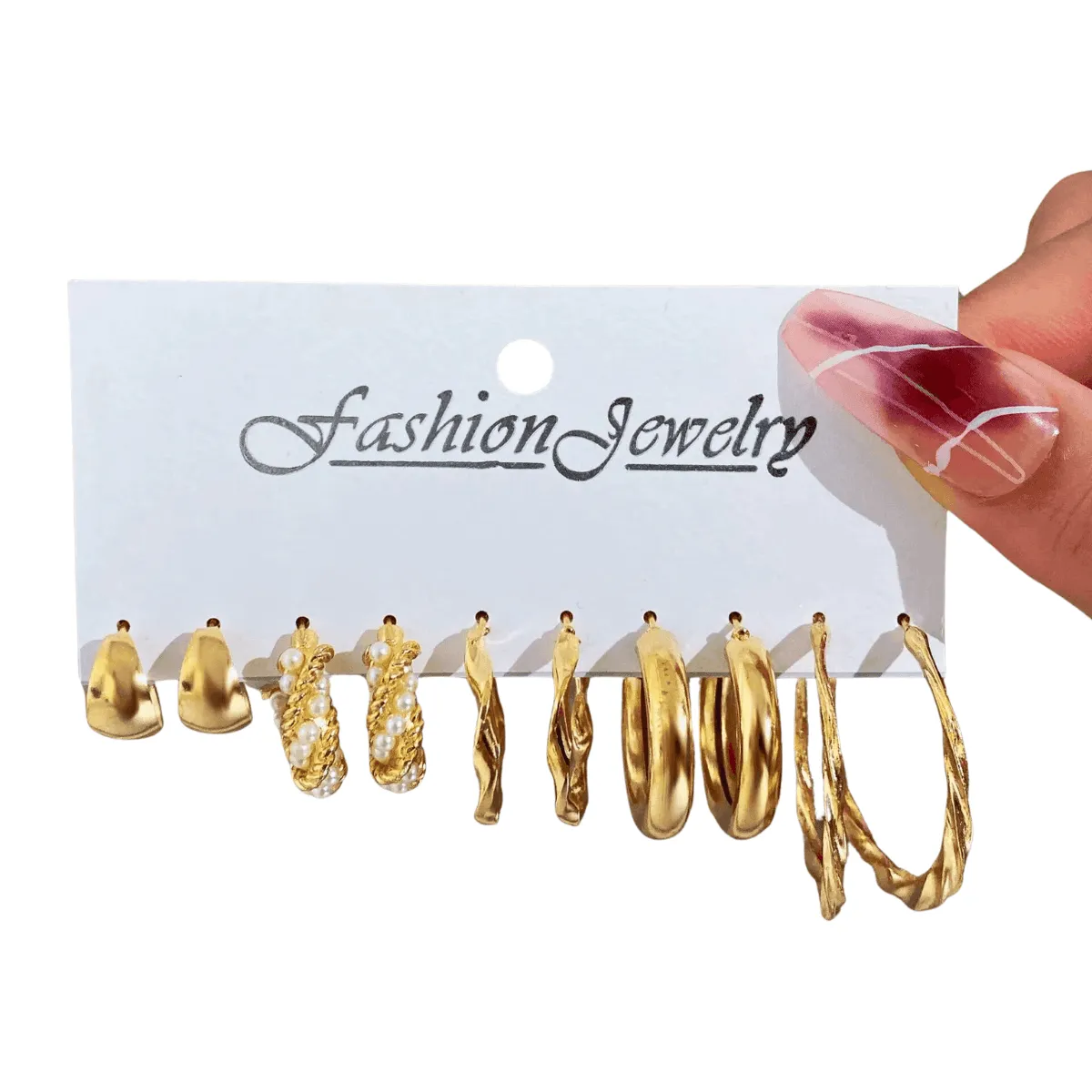 Vintage Hoop Earrings Sets, Multiple Designs, Lightweight, Zinc Alloy, Geometric Shapes, Timeless Style, Perfect for Everyday or Special Occasions