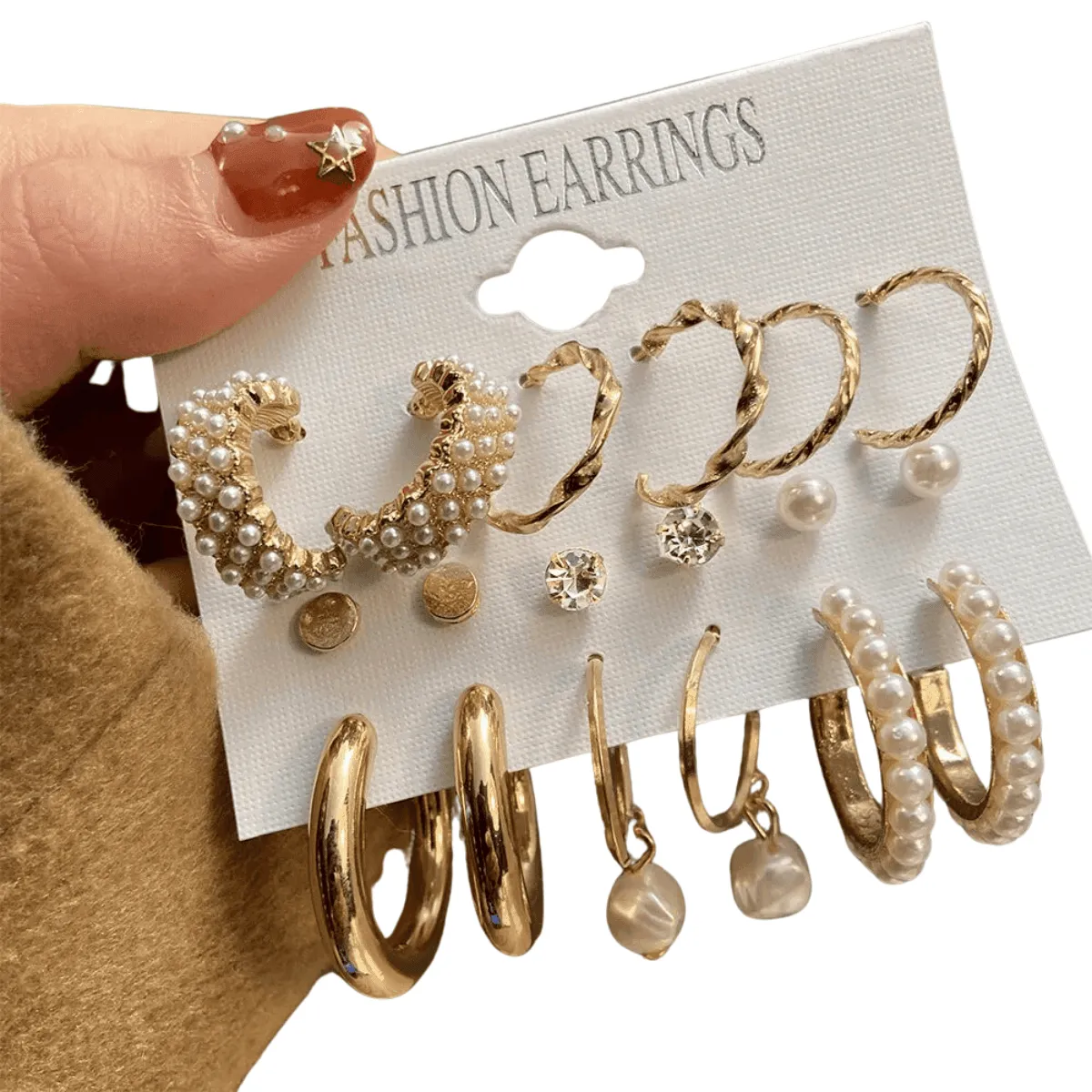 Vintage Hoop Earrings Sets, Multiple Designs, Lightweight, Zinc Alloy, Geometric Shapes, Timeless Style, Perfect for Everyday or Special Occasions