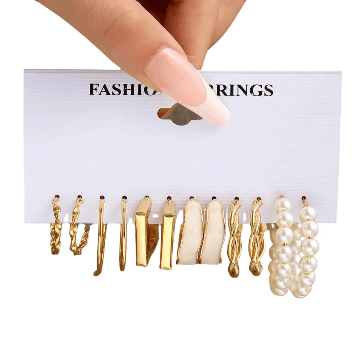 Vintage Hoop Earrings Sets, Multiple Designs, Lightweight, Zinc Alloy, Geometric Shapes, Timeless Style, Perfect for Everyday or Special Occasions