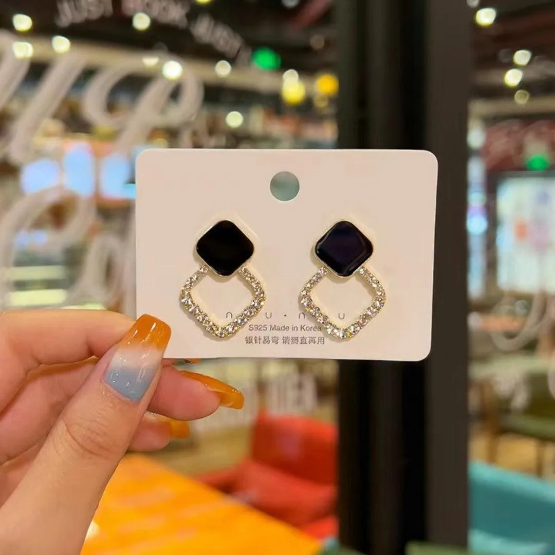 Vintage Rectangular Earrings