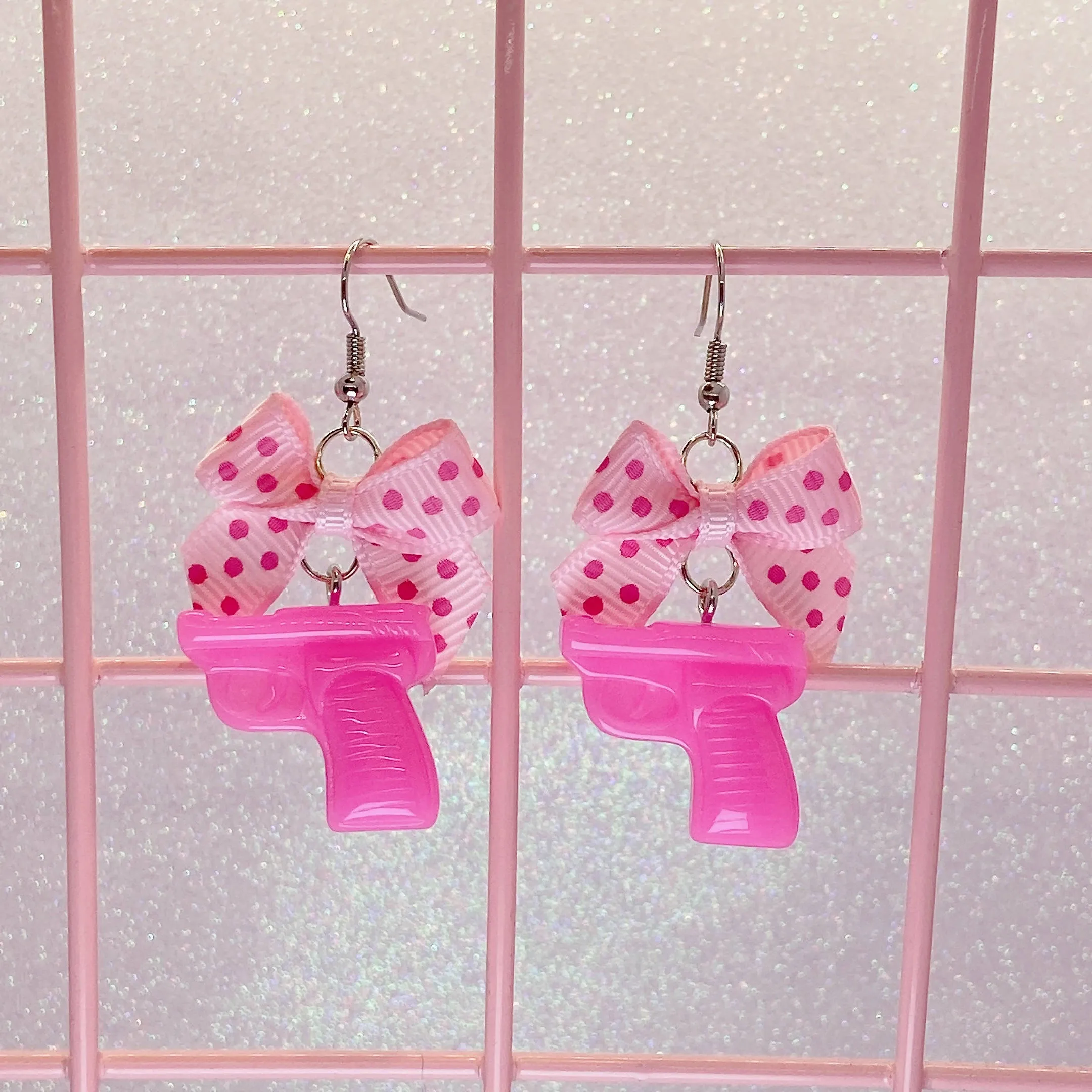 Water Gun Earrings (3 Colors)