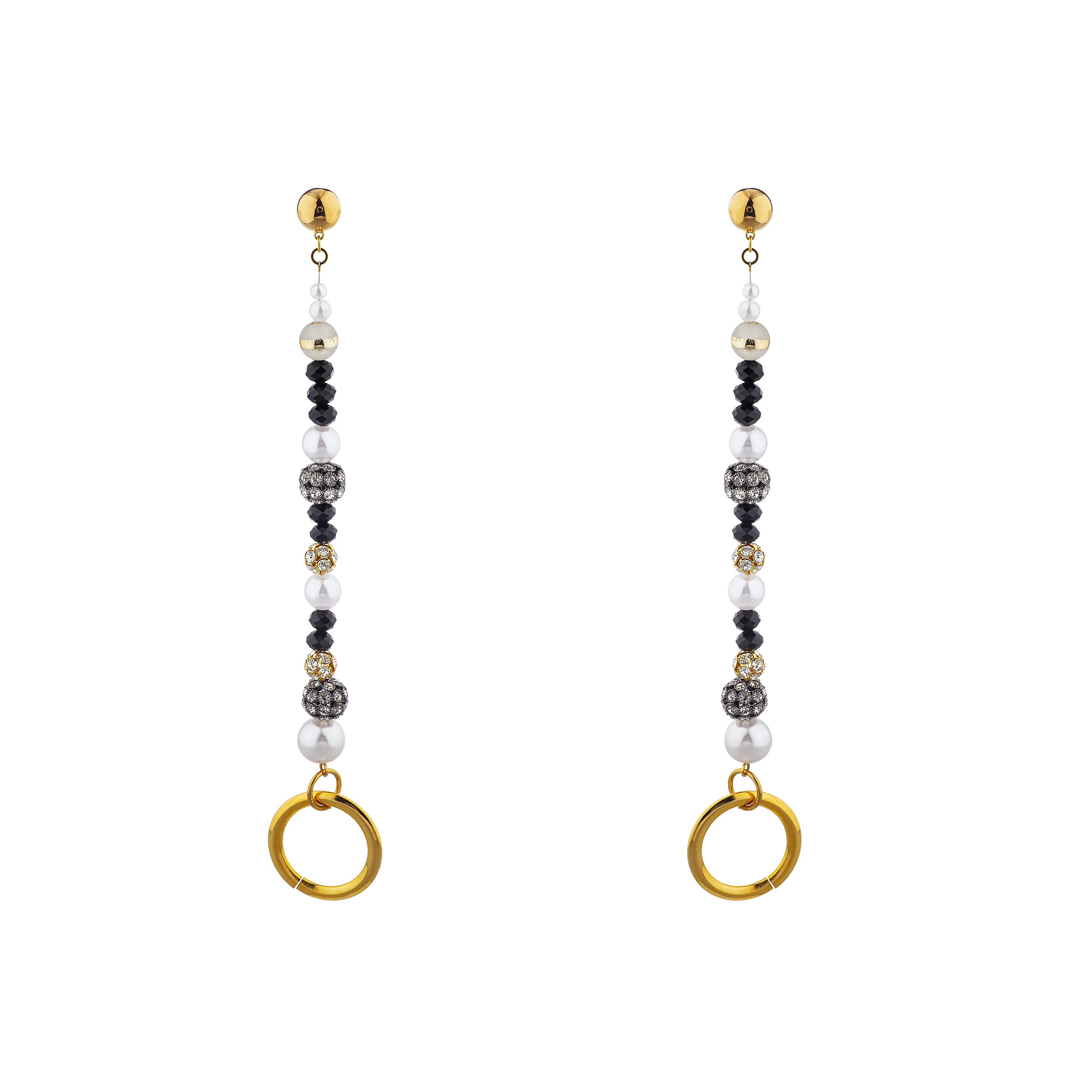 WEIGHT OF LOVE EARRINGS