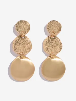 Westside Accessories Gold Boho Dangler Earrings