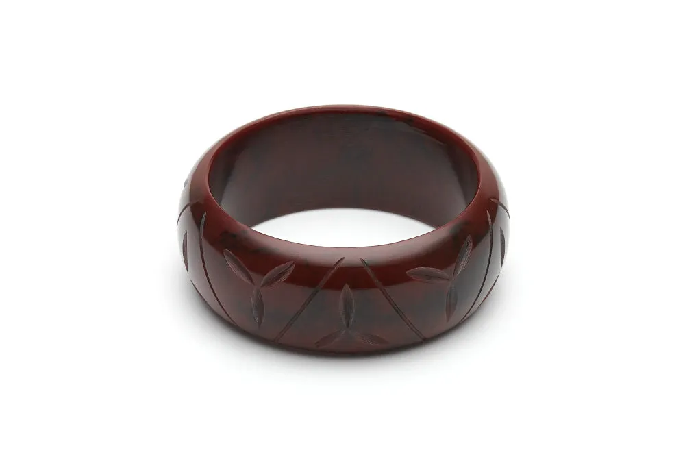 Wide Mouse Fakelite Bangle