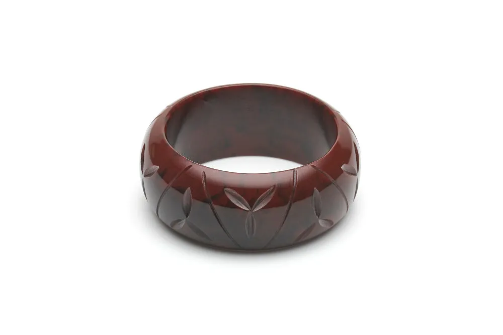 Wide Mouse Fakelite Maiden Bangle
