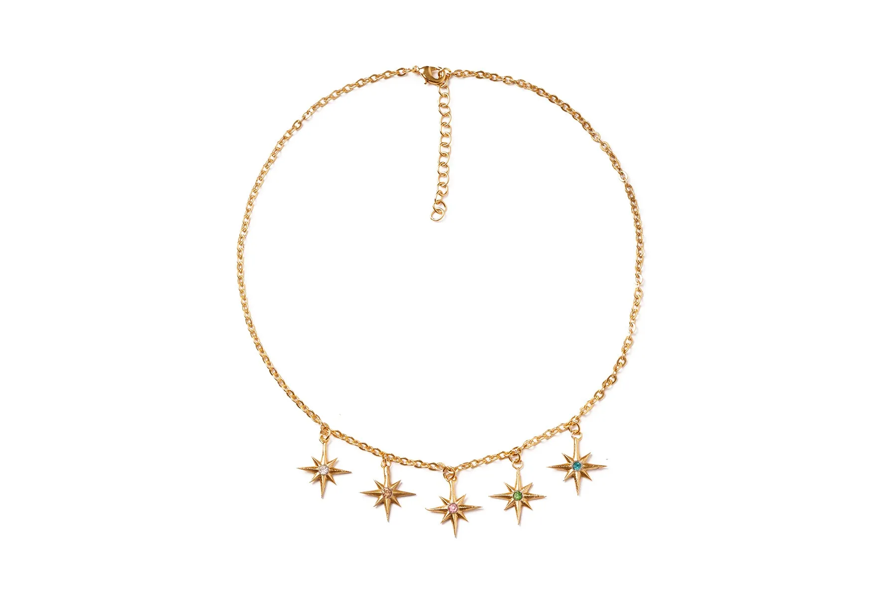 Wide Sparkling Gems Bangle