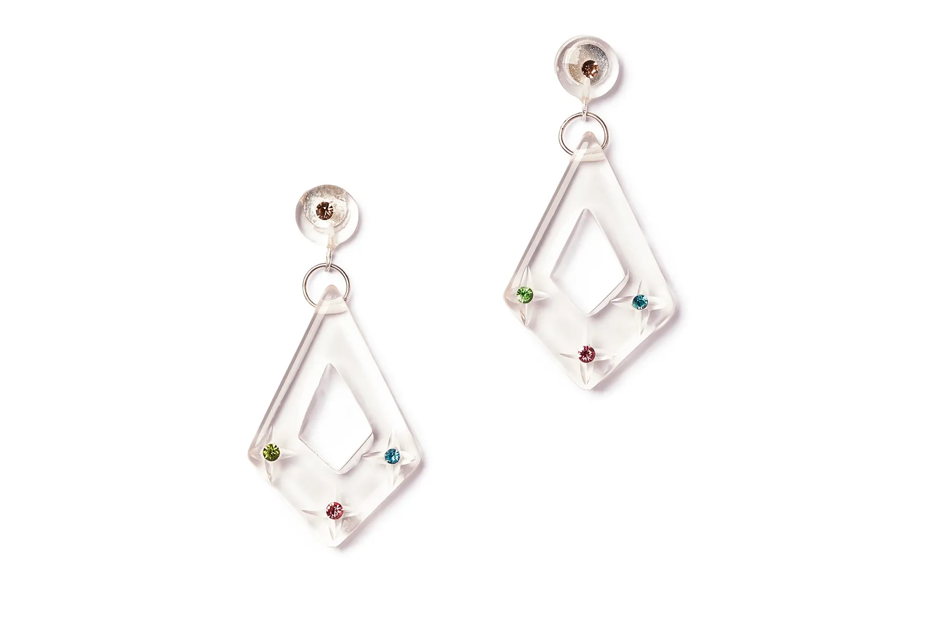Wide Sparkling Gems Bangle