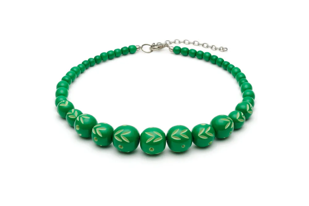 Wide Summer Carved Duchess Bangle
