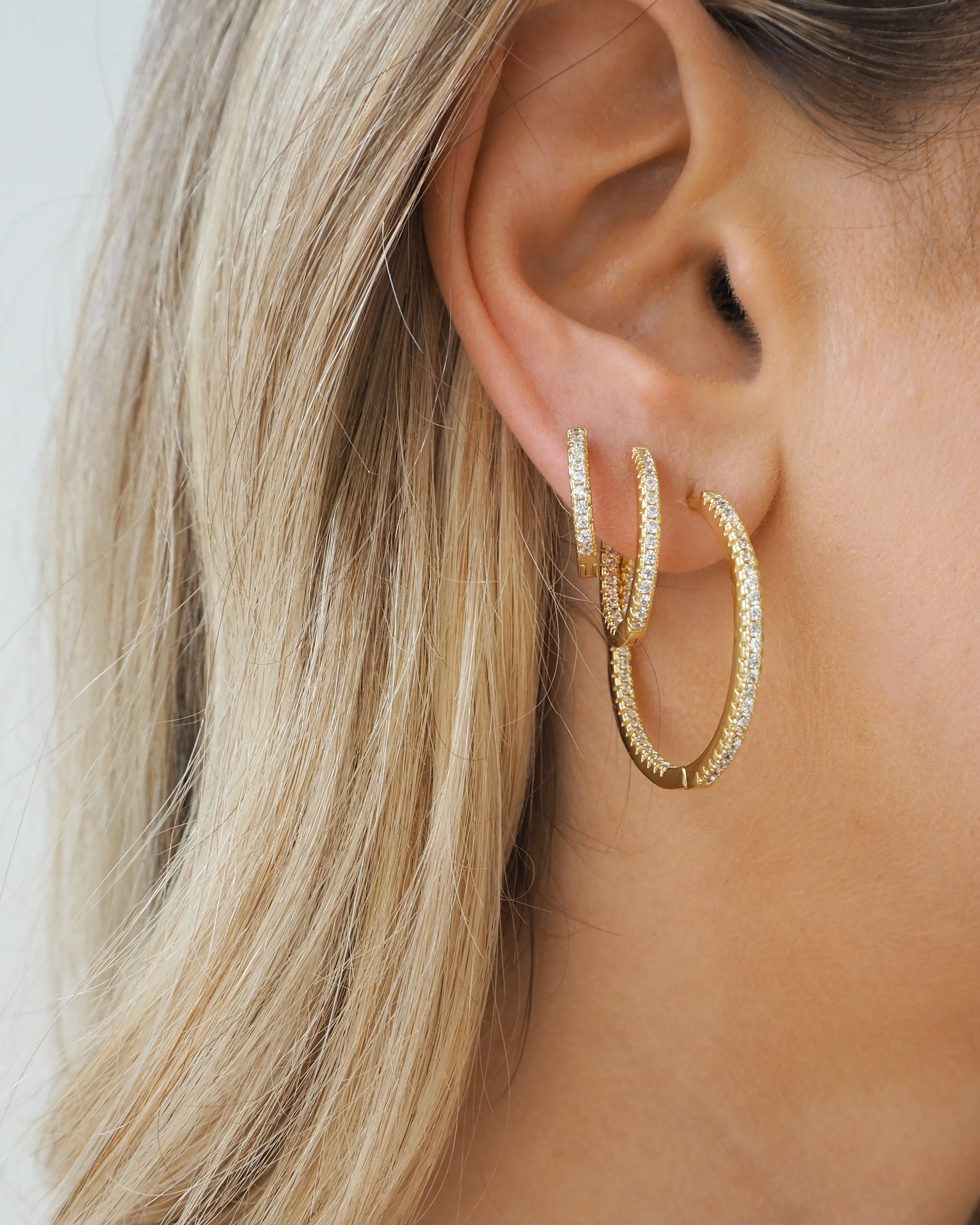 Willow Gold Hoops | Small