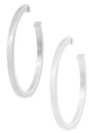 Womens Open Hoop Lightweight Non-Tarnish Earrings