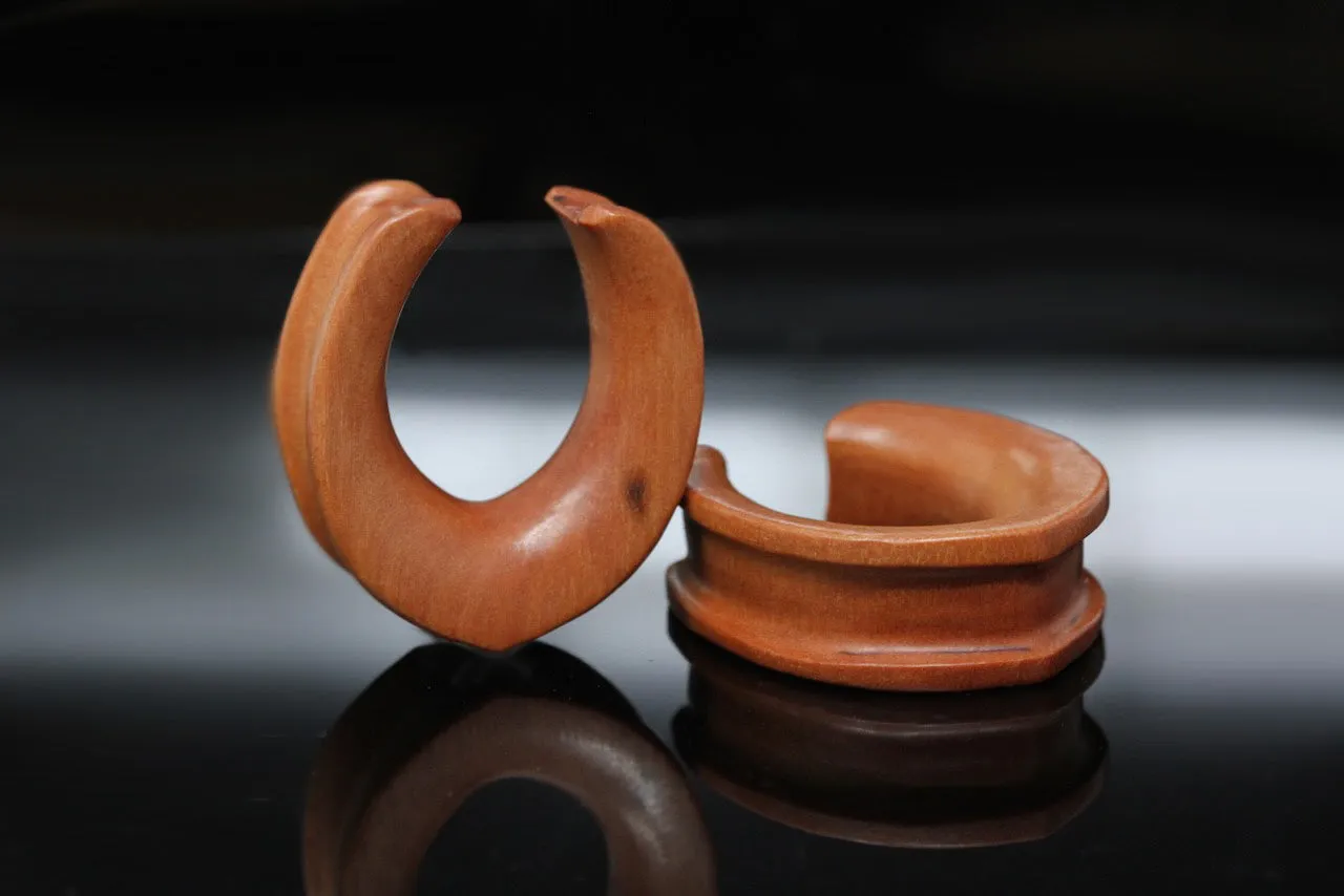 Wood Saddle - Sawo Wood (Pair) - PA172
