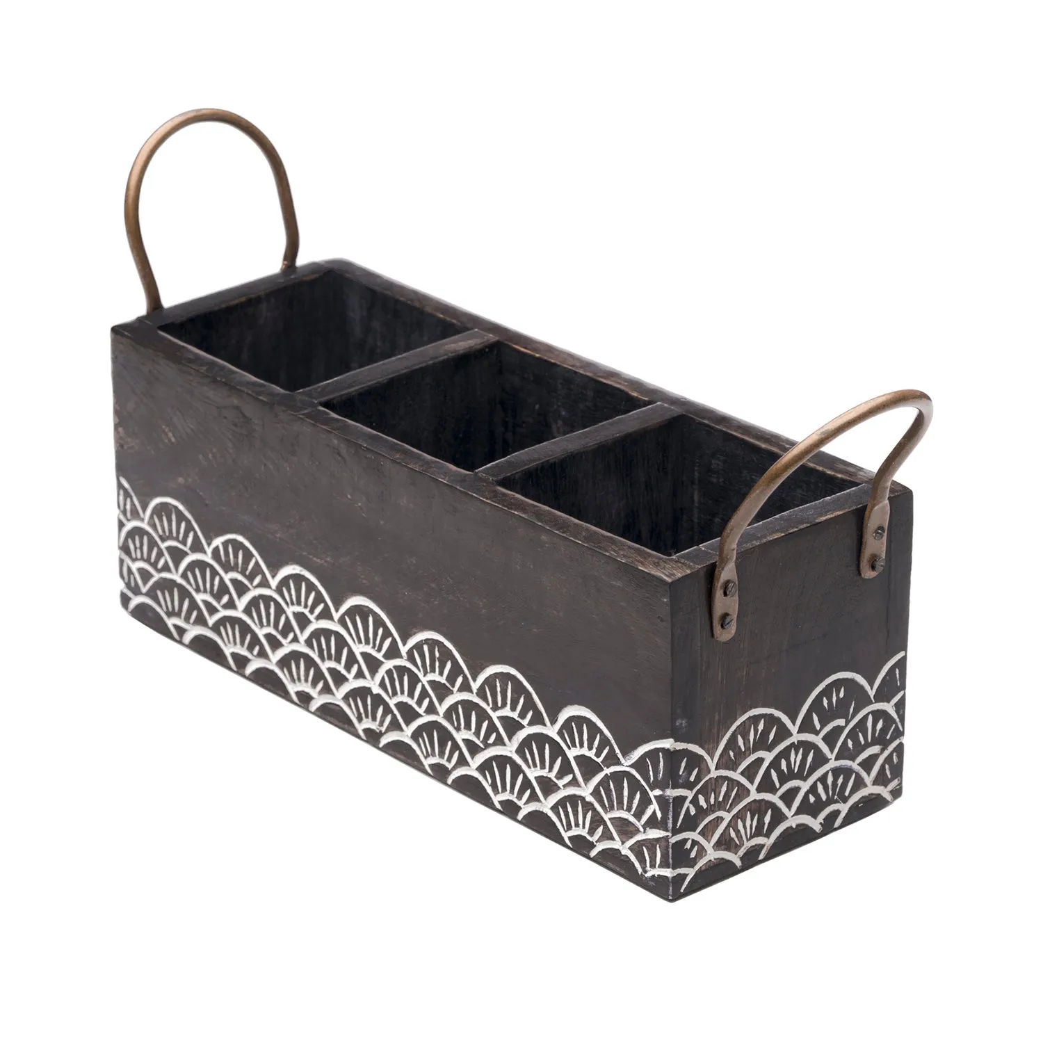 Wood Vasant Flatware Caddy