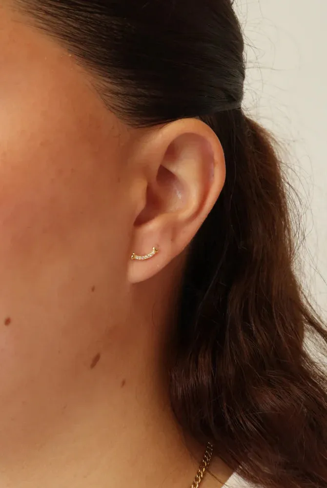 Zafino - Ella Stud Earring (Gold)